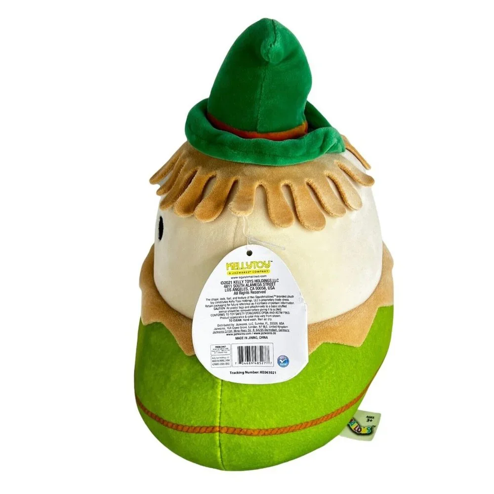 Squishmallow Samuel The Scarecrow 11” Kellytoys Halloween Stuffed‎ Animal Toy